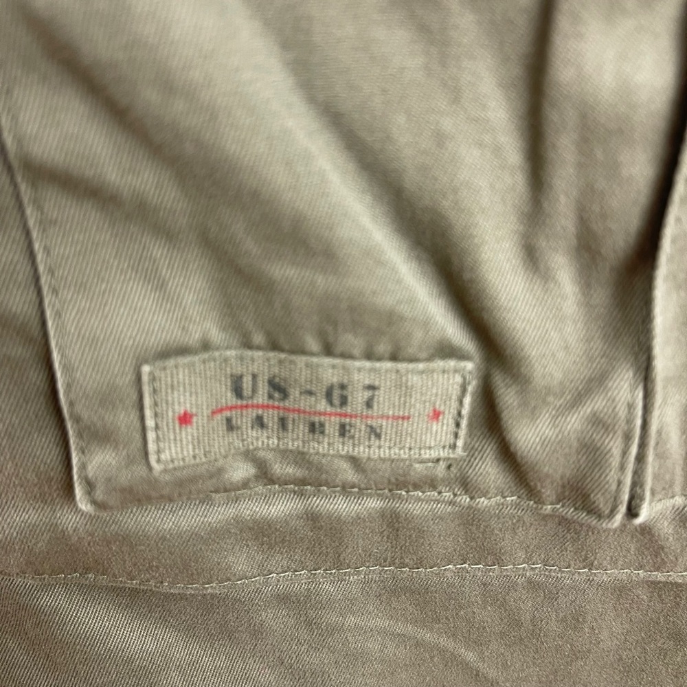 Lauren Ralph Lauren 2 Piece Cotton Utility Jacket Size Medium - Picture 14 of 17